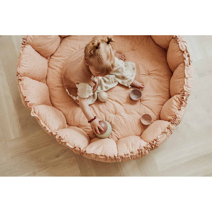 Play&amp;Go Coco fleuri, Tre-i-én babytæppe, økologisk – Bloom fleuri