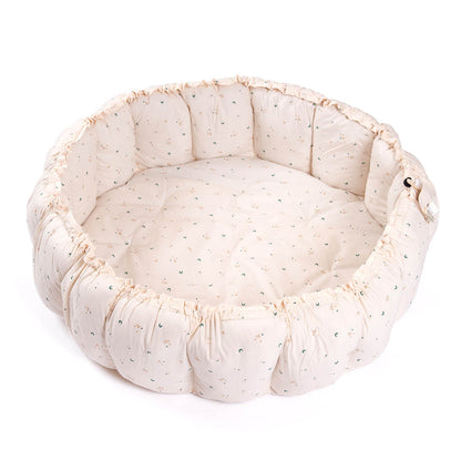 Play&amp;Go Coco Moon, Tre-i-ett babyteppe, økologisk - Bloom Moon