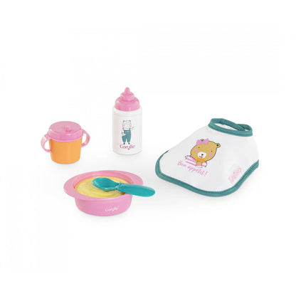 Corolle dukketilbehør, Mon Premier dukke - Melamin sæt til spisetid