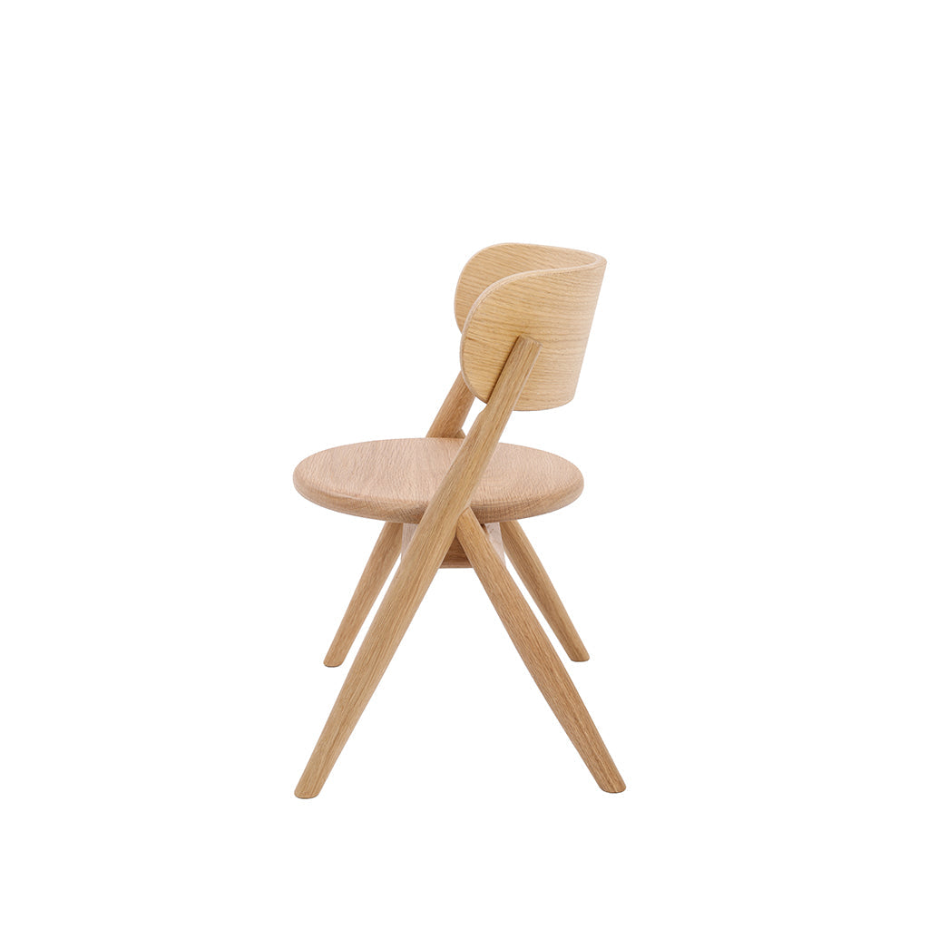 Curve-Lab, Lille Chair, Barnestol - Eik