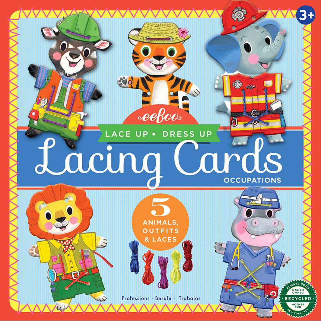 eeBoo Snørekort/sykort - Arbeidstøy