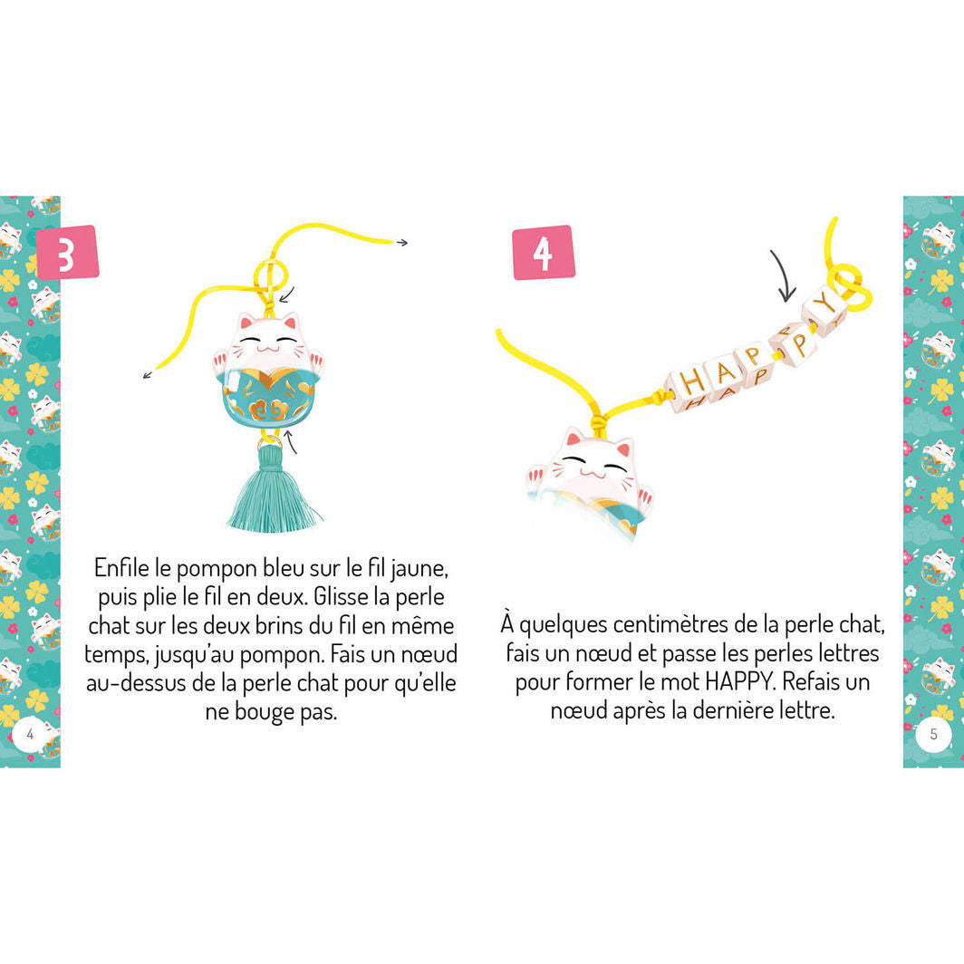 Auzou DIY-armbånd, Jewellery Factory - Kawaii lykkearmbånd