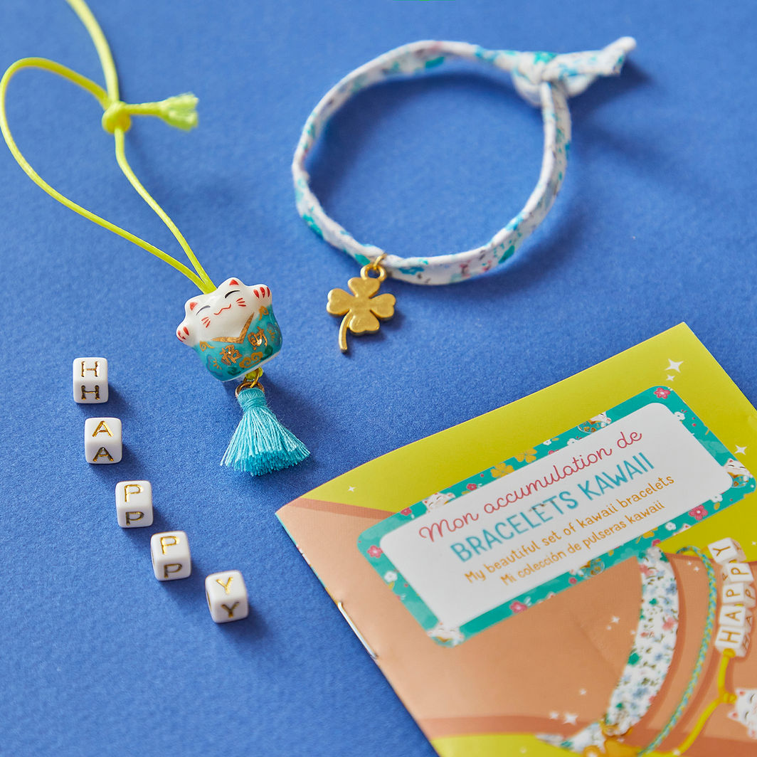 Auzou DIY-armbånd, Jewellery Factory - Kawaii lykkearmbånd