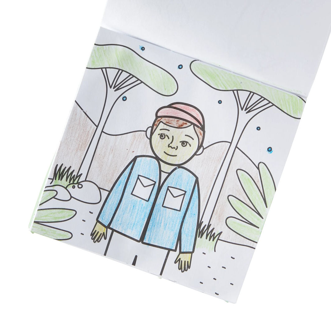 Ooly Fargekritt og malebok, Safari