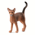 Schleich Abyssinierkat legetøjsfigur i brun og sort farve