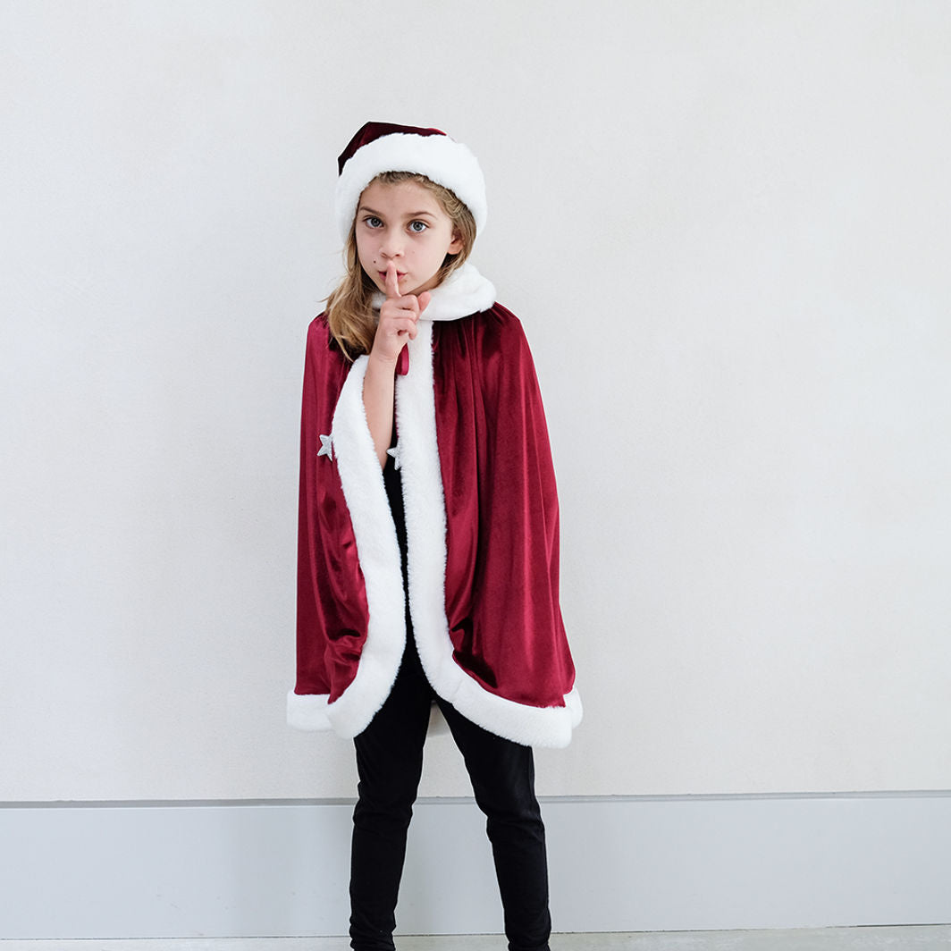Mimi &amp; Lula, Udklædningstøj, Kappe - Nisse