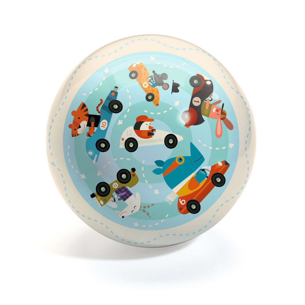 Djeco ball, 22 cm - Trafikk