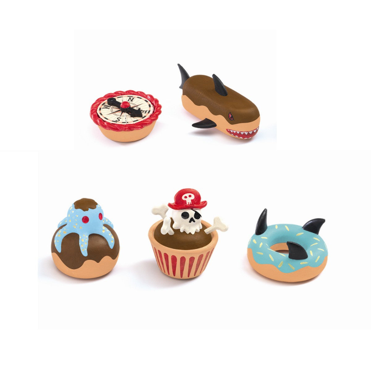 Djeco lekemat i tre, Pirat kaker