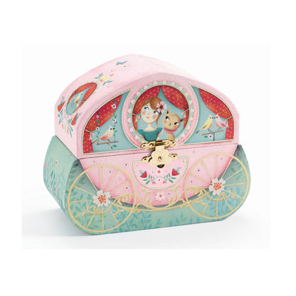 Djeco smykkeskrin m. musikk, Vogn