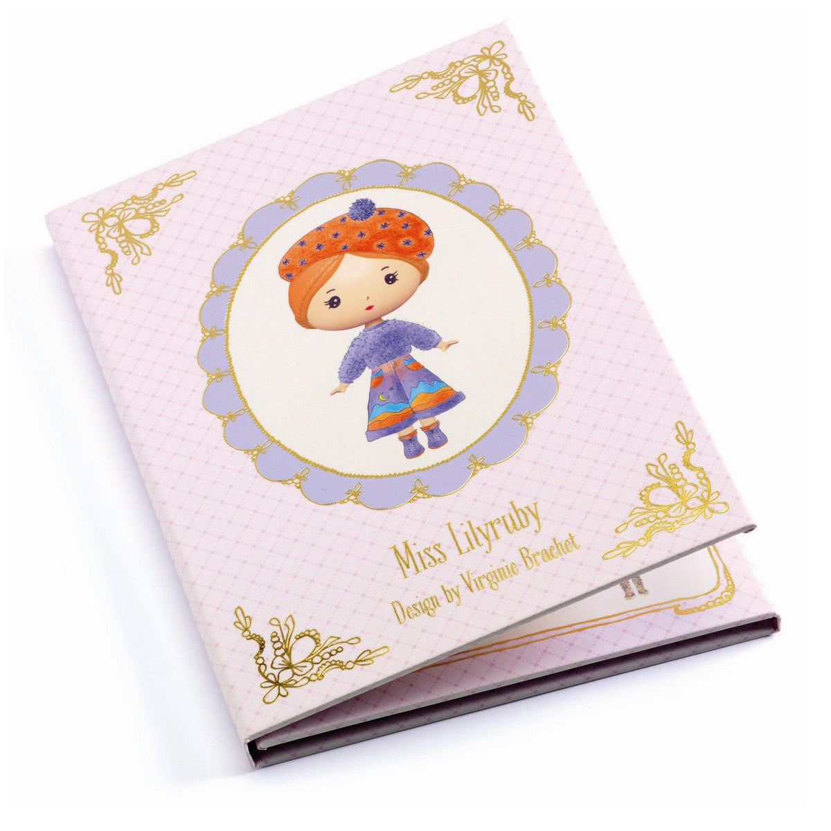 Djeco Tinyly, Miss Lilyruby - Gjenbrukbare stickers