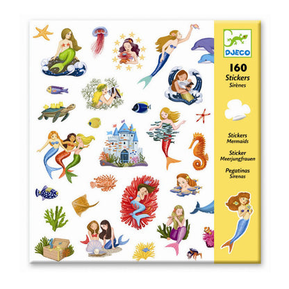 Djeco klistremerker, havfruer