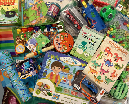 Ferdig pakkekalender, Gutt 3-4 år - FORHÅNDSBESTILL - sendes uke 39