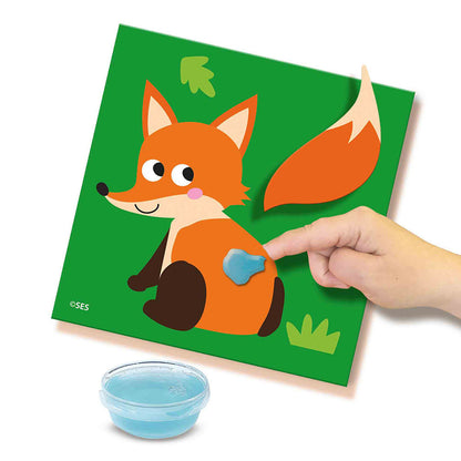 SES Creative Mit første kreative sett, Haler på dyr - Fra 1-4 år