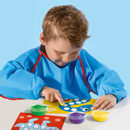 SES Creative, Mit første kreative sett, Fingermaling dinosaurer - Fra 1-4 år