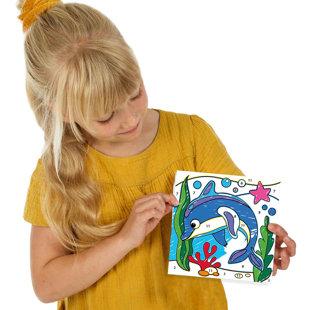 SES Creative Mal etter tall, Tusjer med trekantgrep