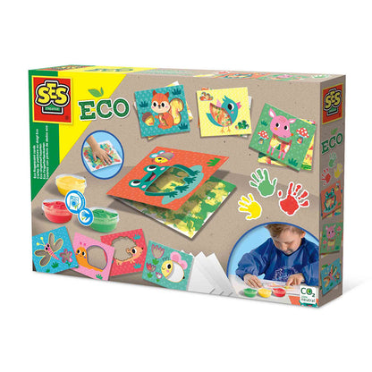 SES Creative ECO Fingermaling på kort produkt thumbnail