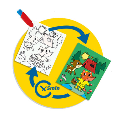 SES Creative, Mal med vann - Reise malebok