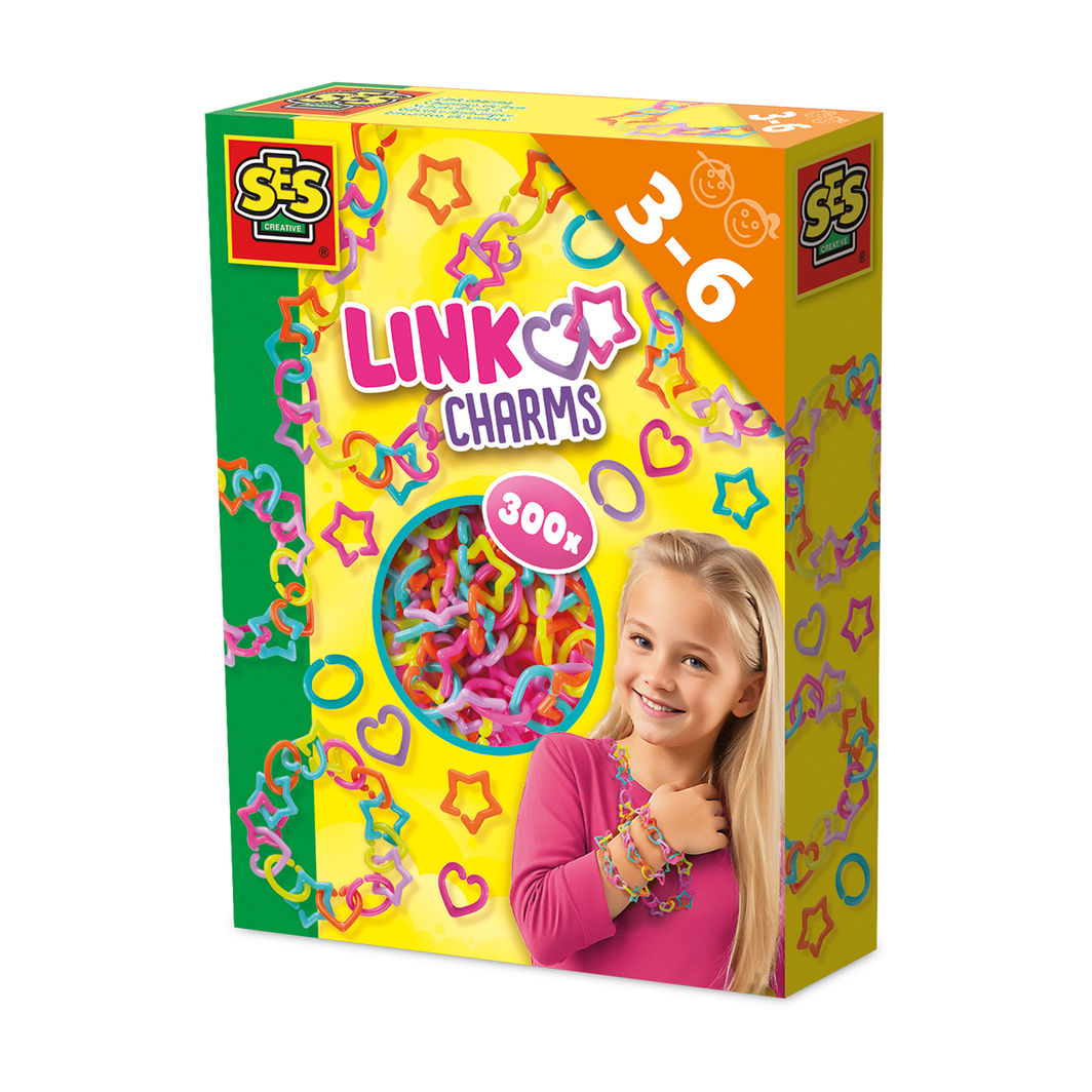 SES Creative Smykkesett, Lag-armbånd og halskjeder selv – kreativt