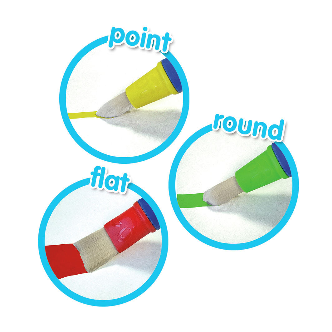 SES Creative, Mine første - 3 barnepensler