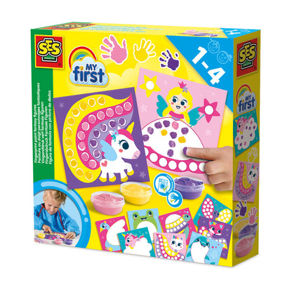 SES Creative Min første Fingermaling, Fantasi figurer