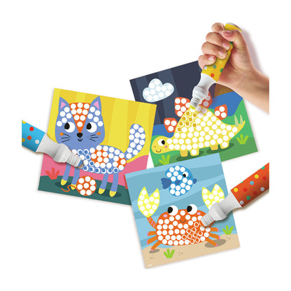 SES Creative prikketusjer, 3 farger XXL - Aktivitetskort