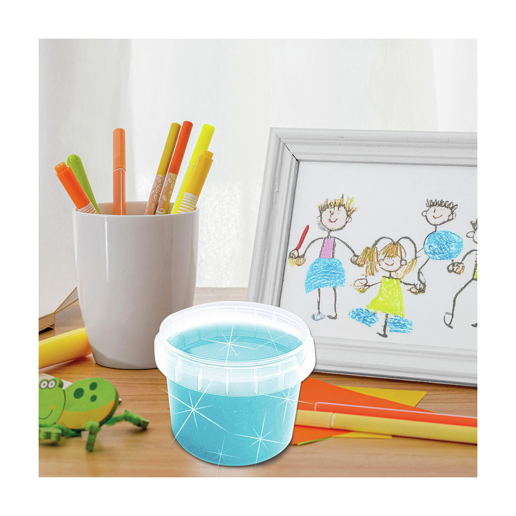 SES Creative Slim, Blått glitter 140g