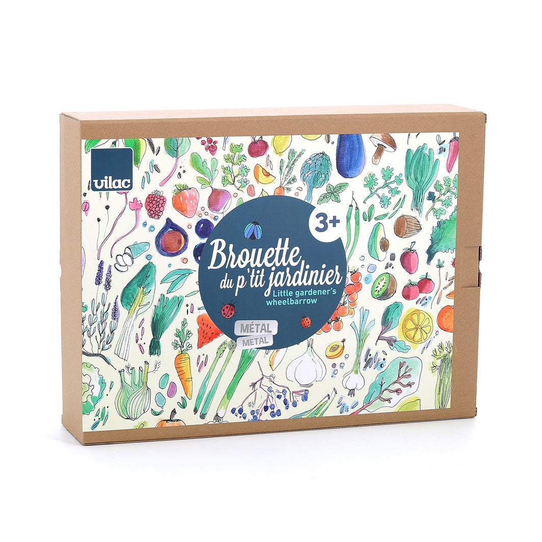 Vilac Trillebår for barn, metall