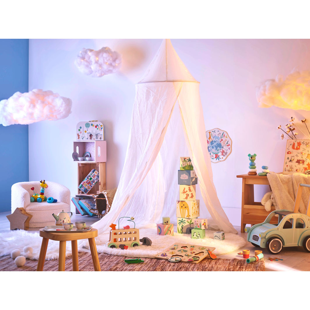 Vilac Knoppuslespill 12 biter, Skogens Dyr