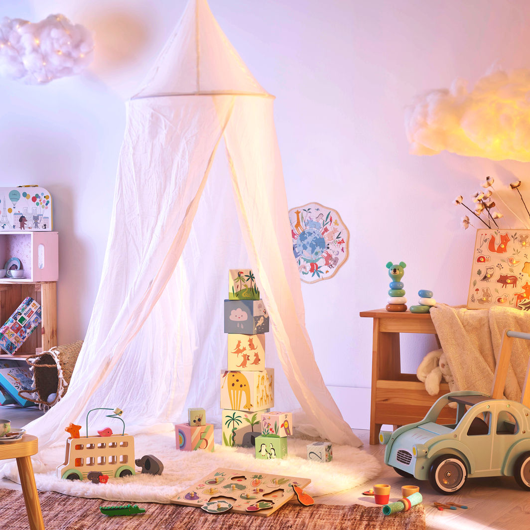 Vilac Knoppuslespill 12 biter, Skogens Dyr