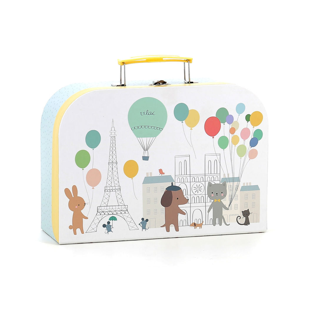 Vilac Musikalsk tesett i metall i koffert, Paris