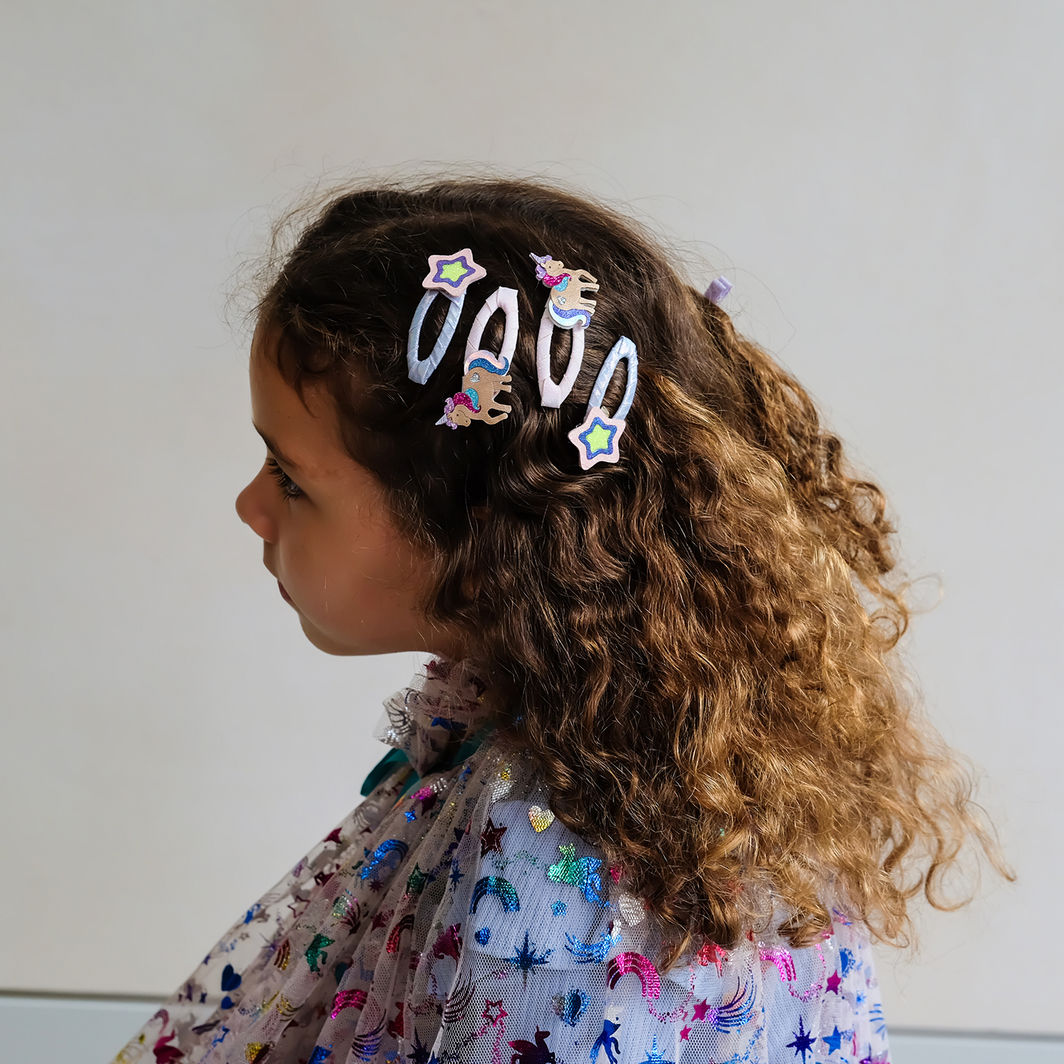 Mimi &amp; Lula 4 hårspenner – Magical Unicorn