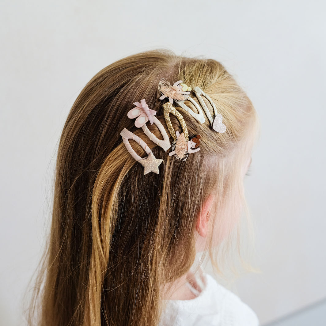 Mimi &amp; Lula - 5 hårspenner - Mini-ballerina