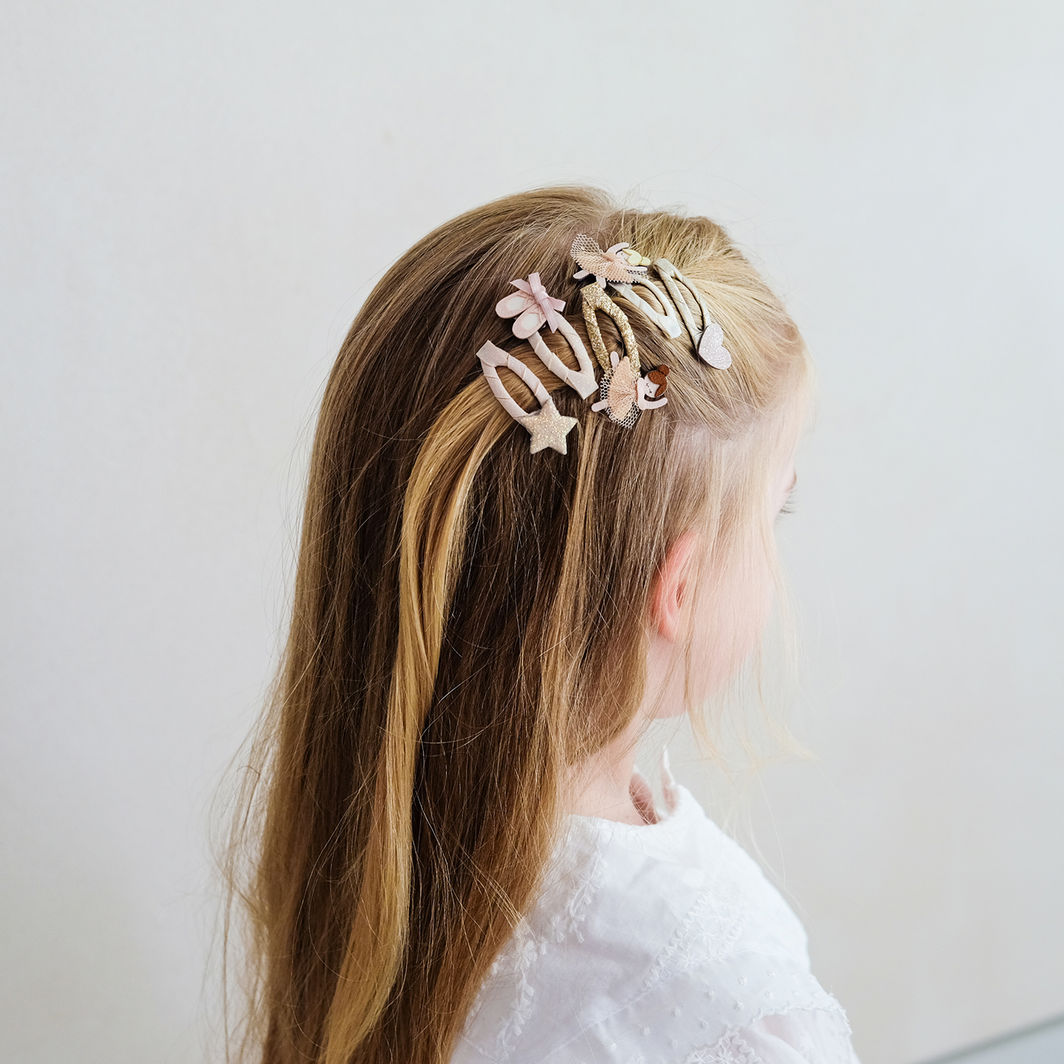 Mimi &amp; Lula - 5 hårspenner - Mini-ballerina