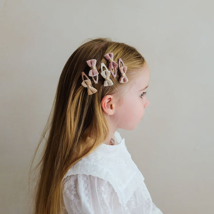 Mimi &amp; Lula – 5 hårspenner – Mini Velvet Tinkerbell
