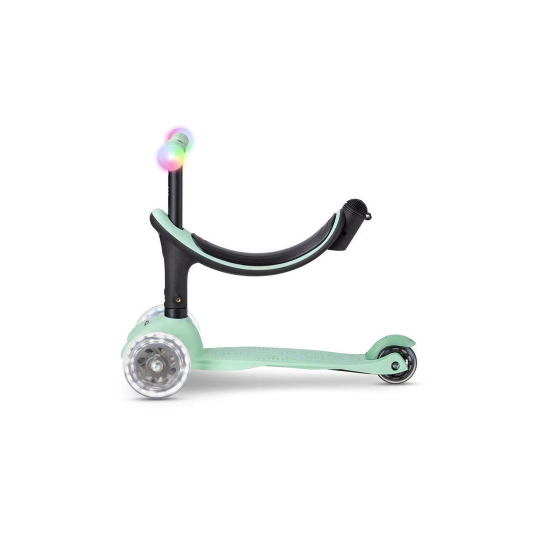 Micro sparkesykkel, Mini2grow Deluxe Magic LED - Mint