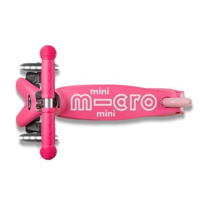 Micro Sparkesykkel, Mini Deluxe LED - Rosa