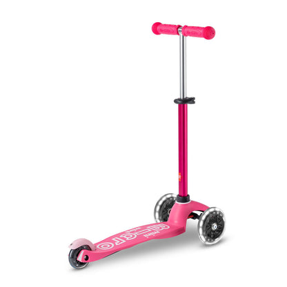 Micro Sparkesykkel, Mini Deluxe LED - Rosa