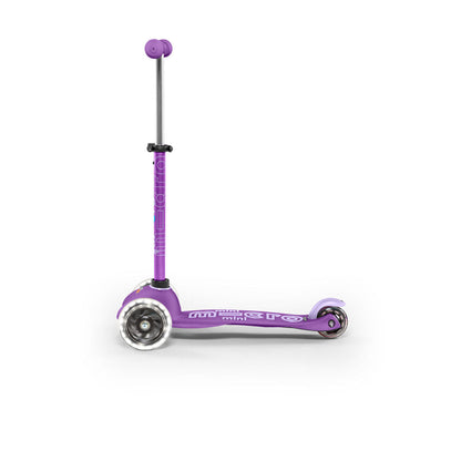 Micro Sparkesykkel, Mini Deluxe LED - Purple