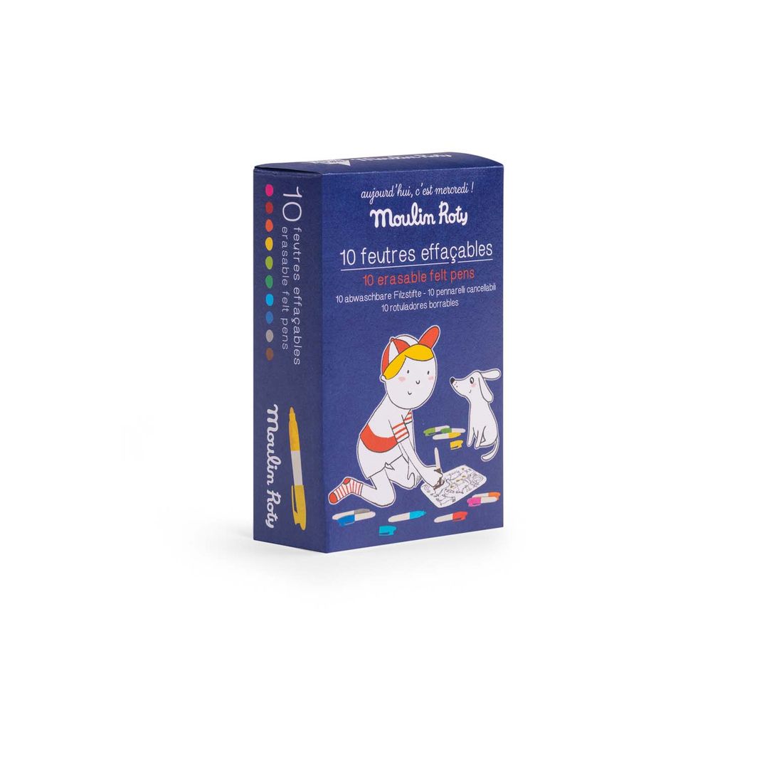 Moulin Roty Tusjer 10 stk - Uviskelige