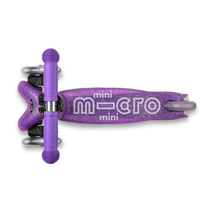 Micro Sparkesykkel, Mini Deluxe Fairy Glitter LED - Lilla