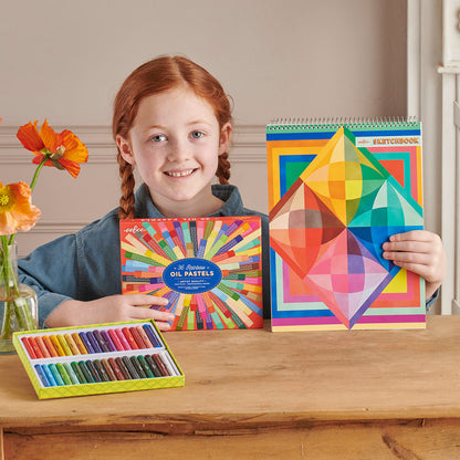 eeBoo - Oljepasteller 36 stk - Rainbow