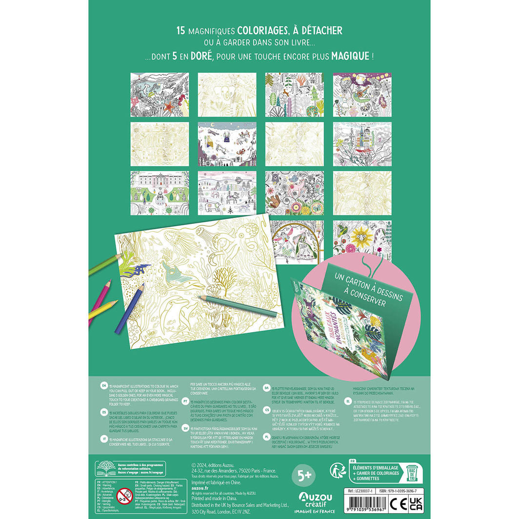 Auzou Fargebok, Fortryllende motiver