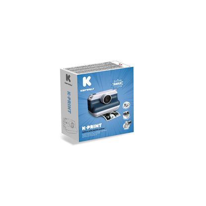 Kidywolf Instant print kamera for barn, Blå