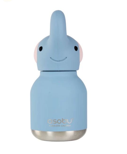 Asobu Bestie Mini termo drikkedunk m. nøglering, 200 ml. - Elefant