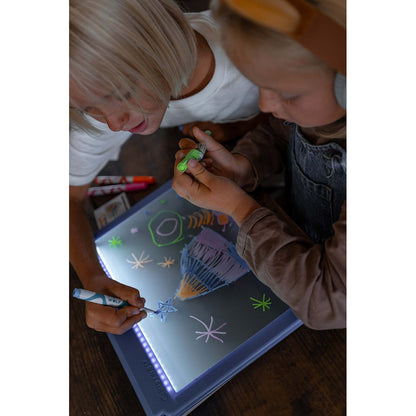 KidyDraw tegnetavle med lys, Manga