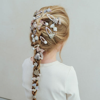 Mimi &amp; Lula Hårpynt, 8 hårspenner - Mini Tutu Bow Enchanted