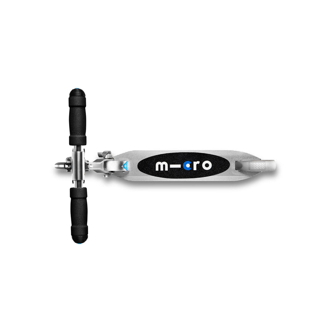 Micro Sparkesykkel, Sprite LED - Silver Matte
