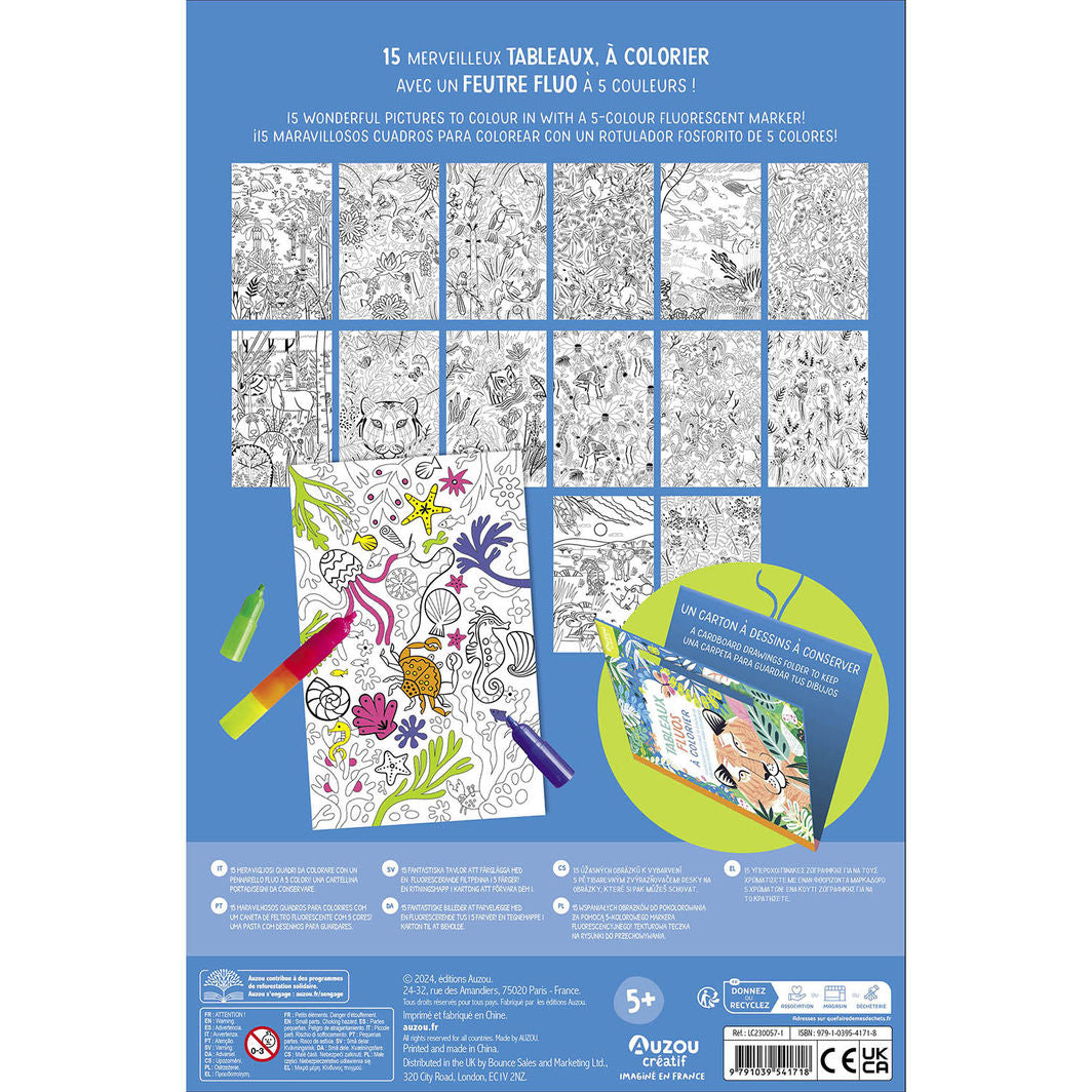 Auzou Malebok, Neonmotiver