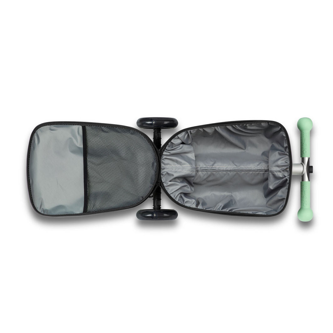 Micro Kuffert med sparkesykkel, Junior trillebag 13L – Mint