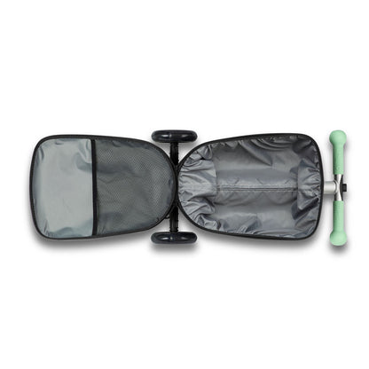 Micro Kuffert med sparkesykkel, Junior trillebag 13L – Mint